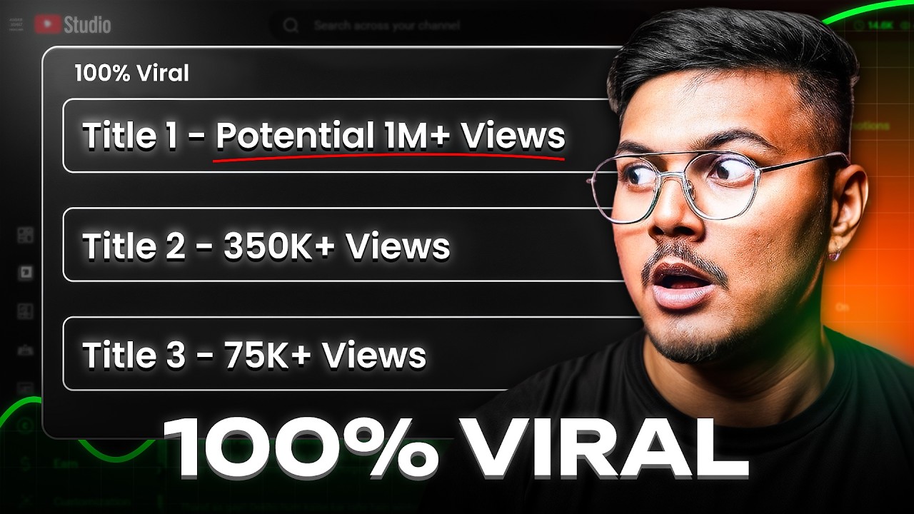 Big YouTube Update | अब YouTube बताएगा कौनसा Title Viral होगा 🤯