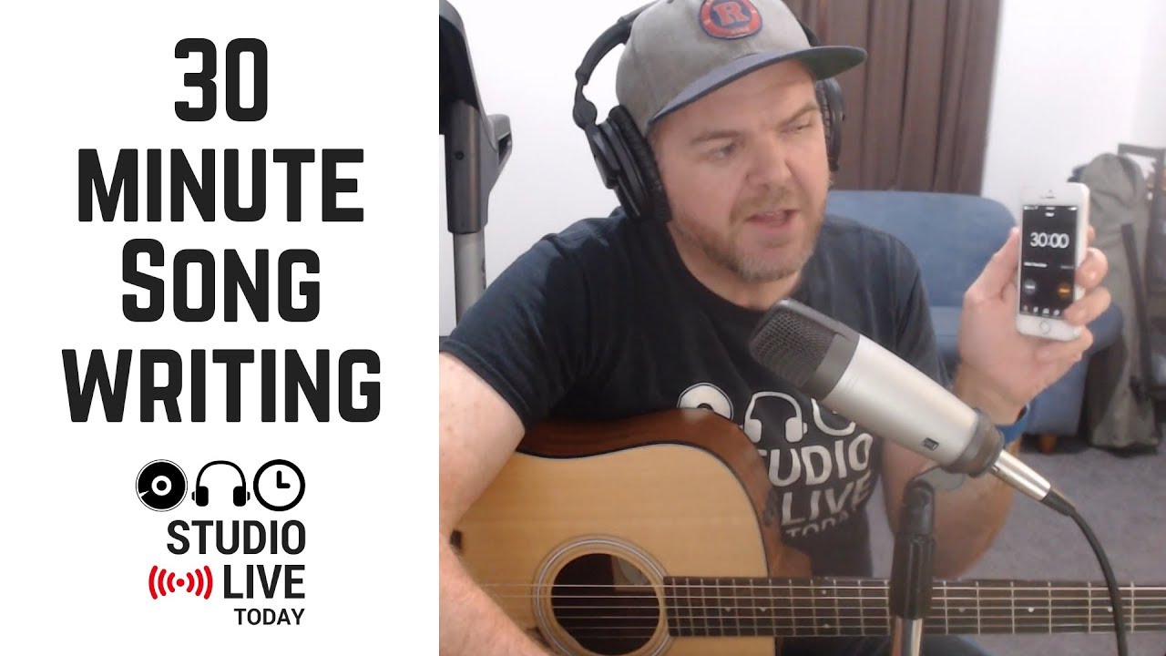 Writing a song from scratch - how to get started