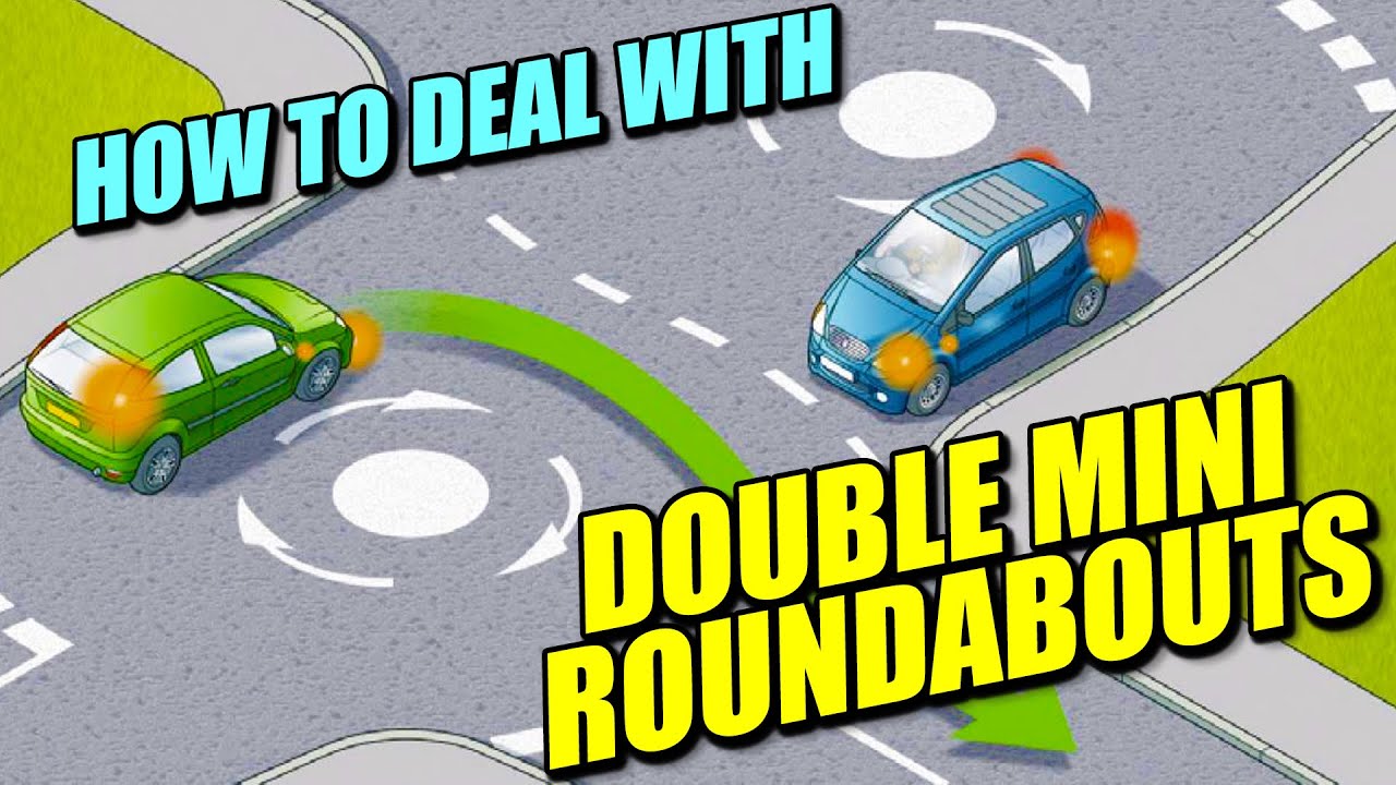 Double Mini Roundabouts/Driving Lesson!