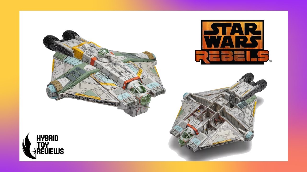 Star Wars Micro Galaxy Squadron Rebels Ghost Ship Review