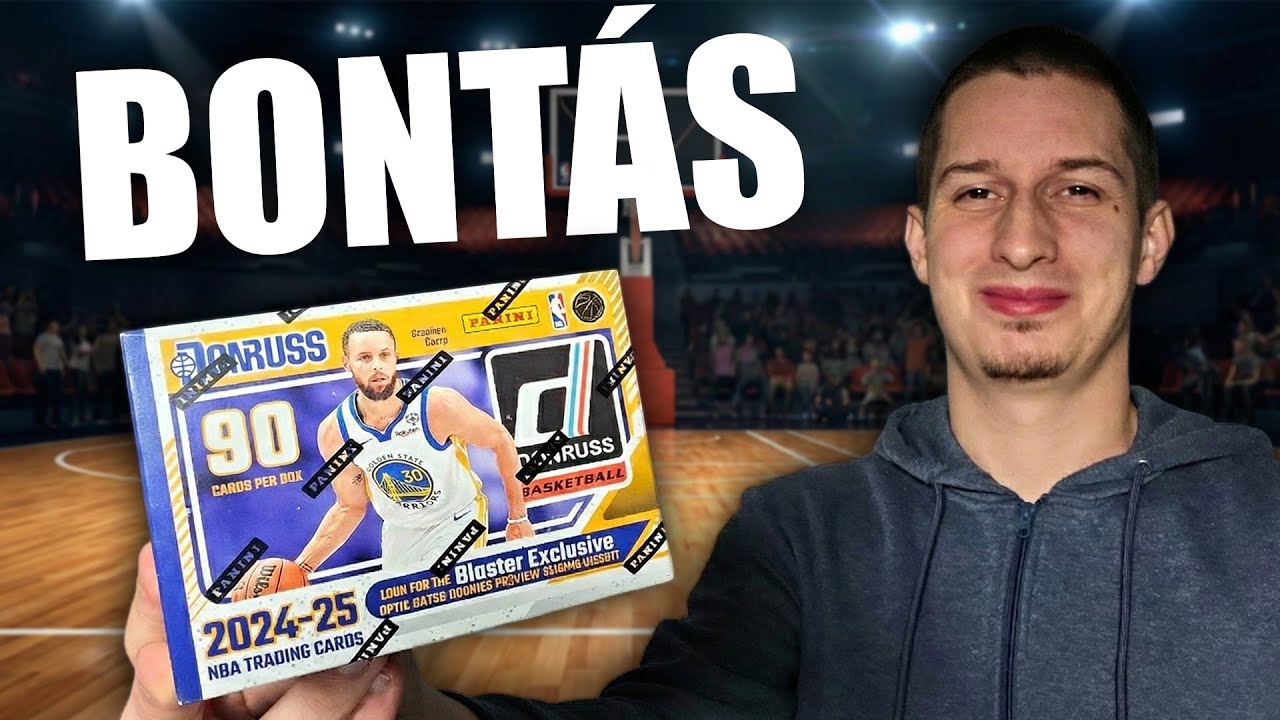 Panini Donruss NBA 24/25 Blaster Doboz Bontás | Ebben lesz nagy név!