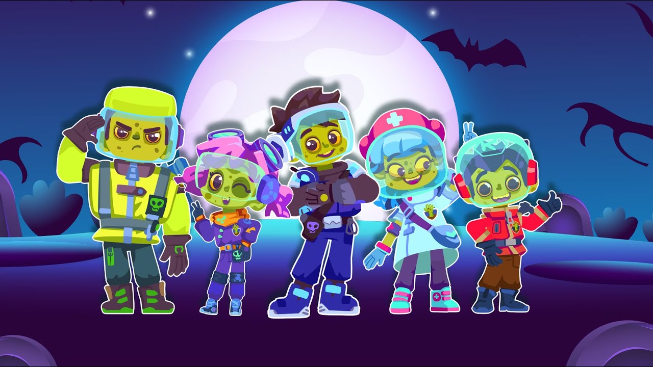 Zombie Patrol Team | First Meeting | Cartoons for Kids