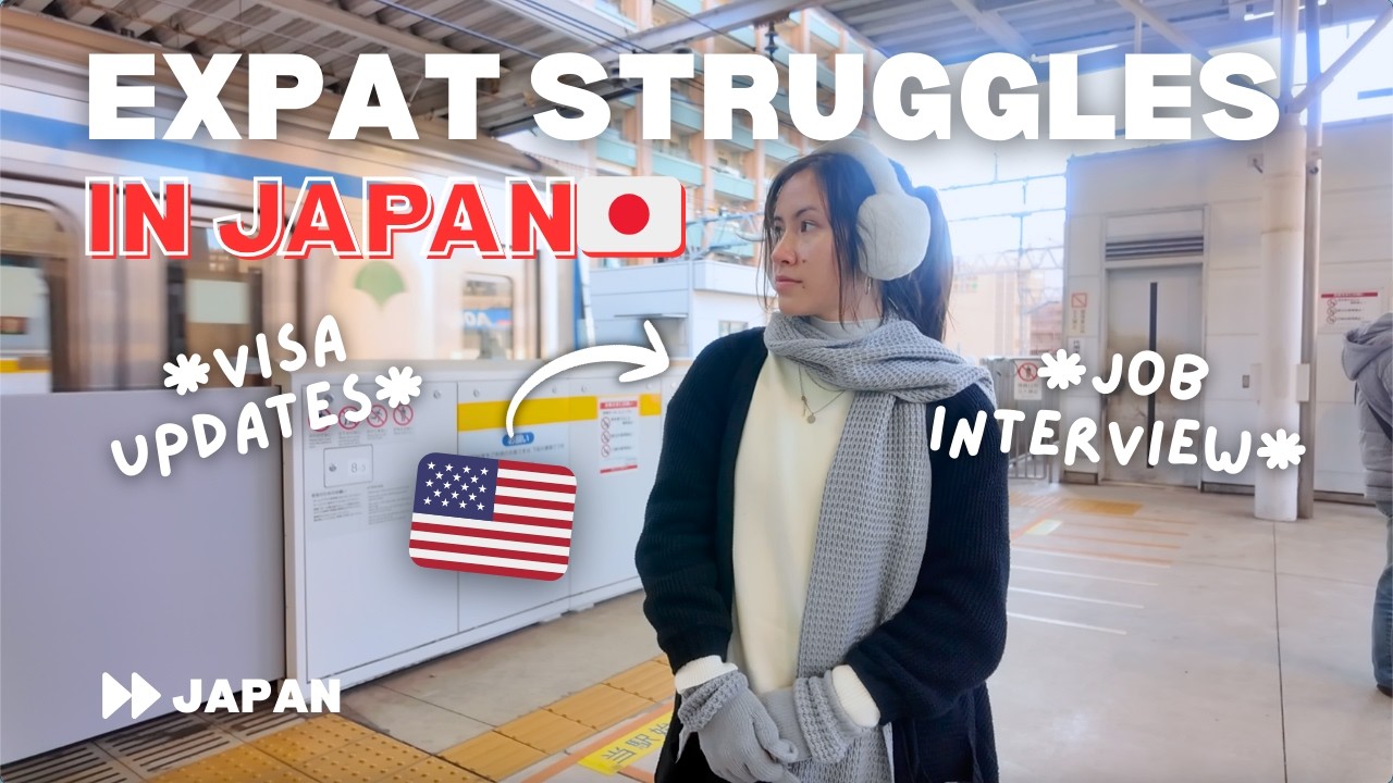 a chaotic week in my japan life | visa updates, running errands & new job?
