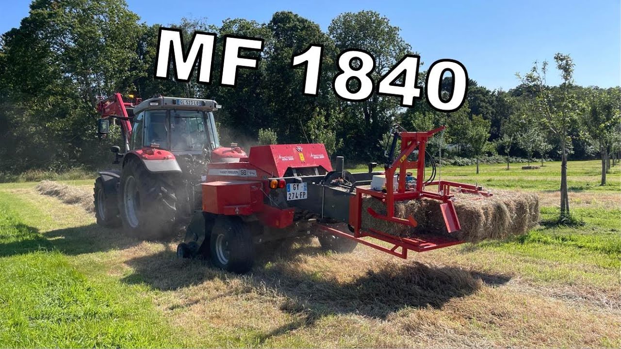 🤩 MF 1840 & Groupeur JB Industrie 🚜💪🏼