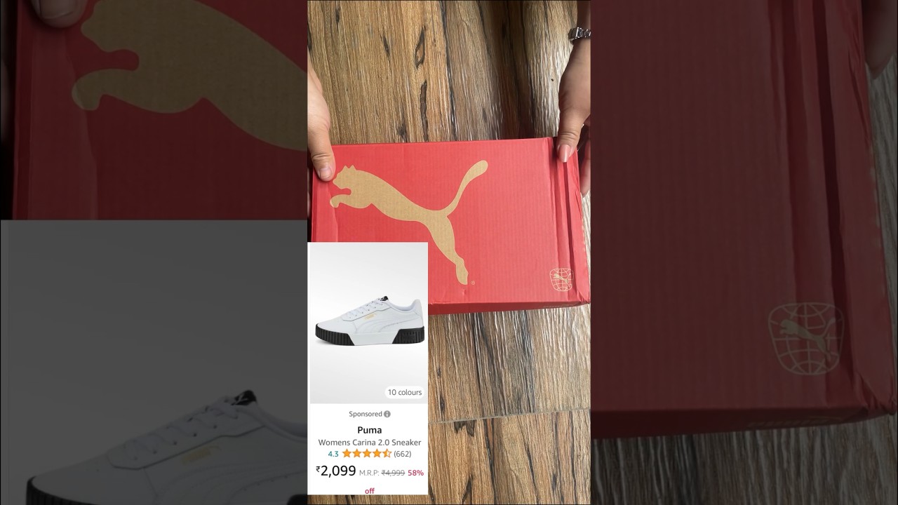 Puma sneakers review 👟 #amazon #amazonfinds #amazonproducts #shorts #youtubeshorts