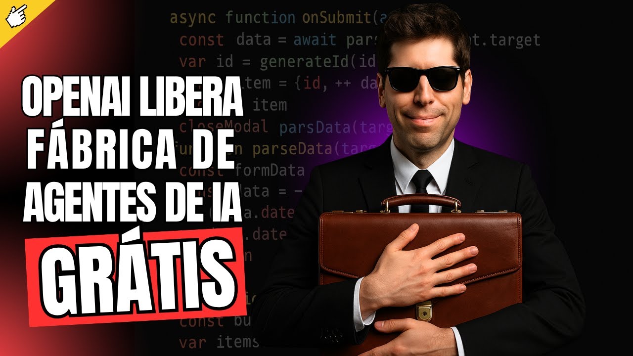 🤯OpenAI acaba de dar superpoderes ao ChatGPT com o NOVO AgentKit GRÁTIS