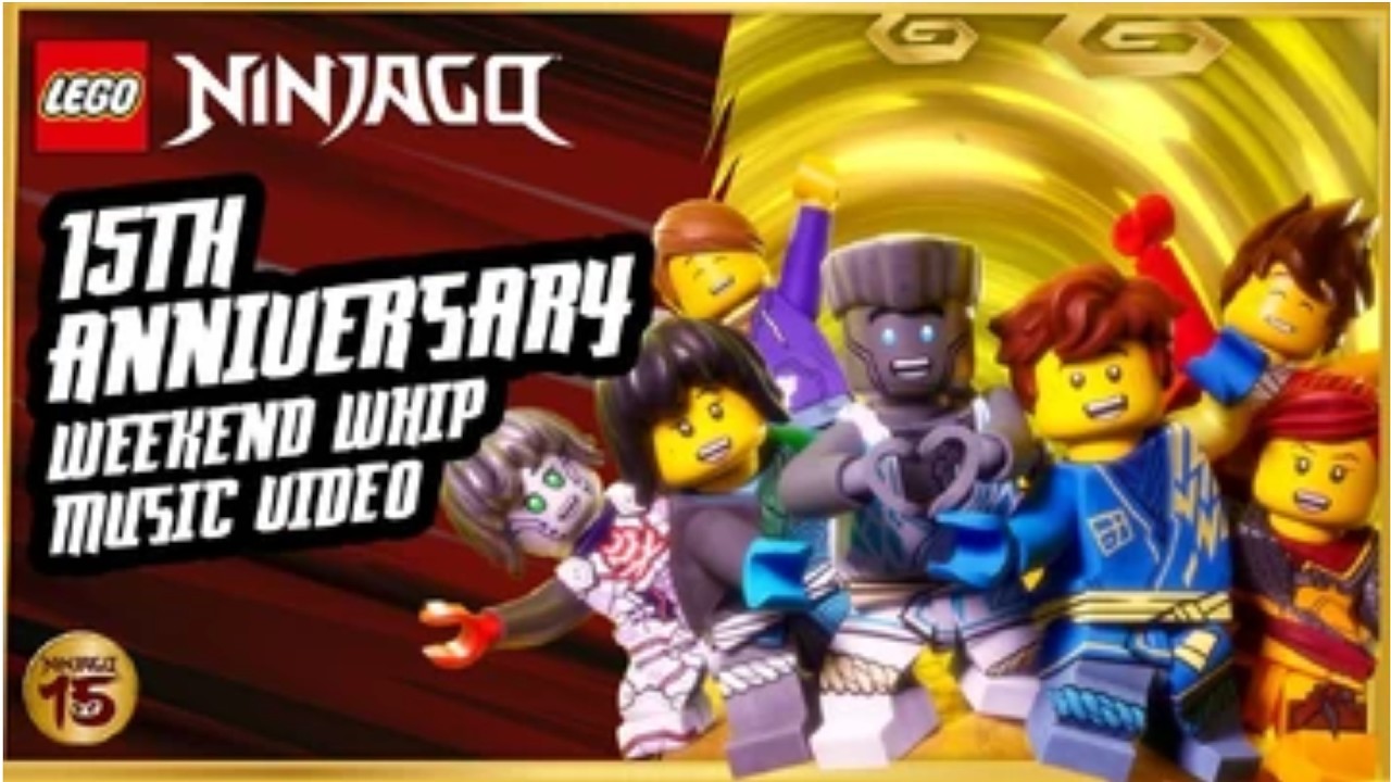 Weekend whip neu Auflage 15 Jubiläum von ninjago 