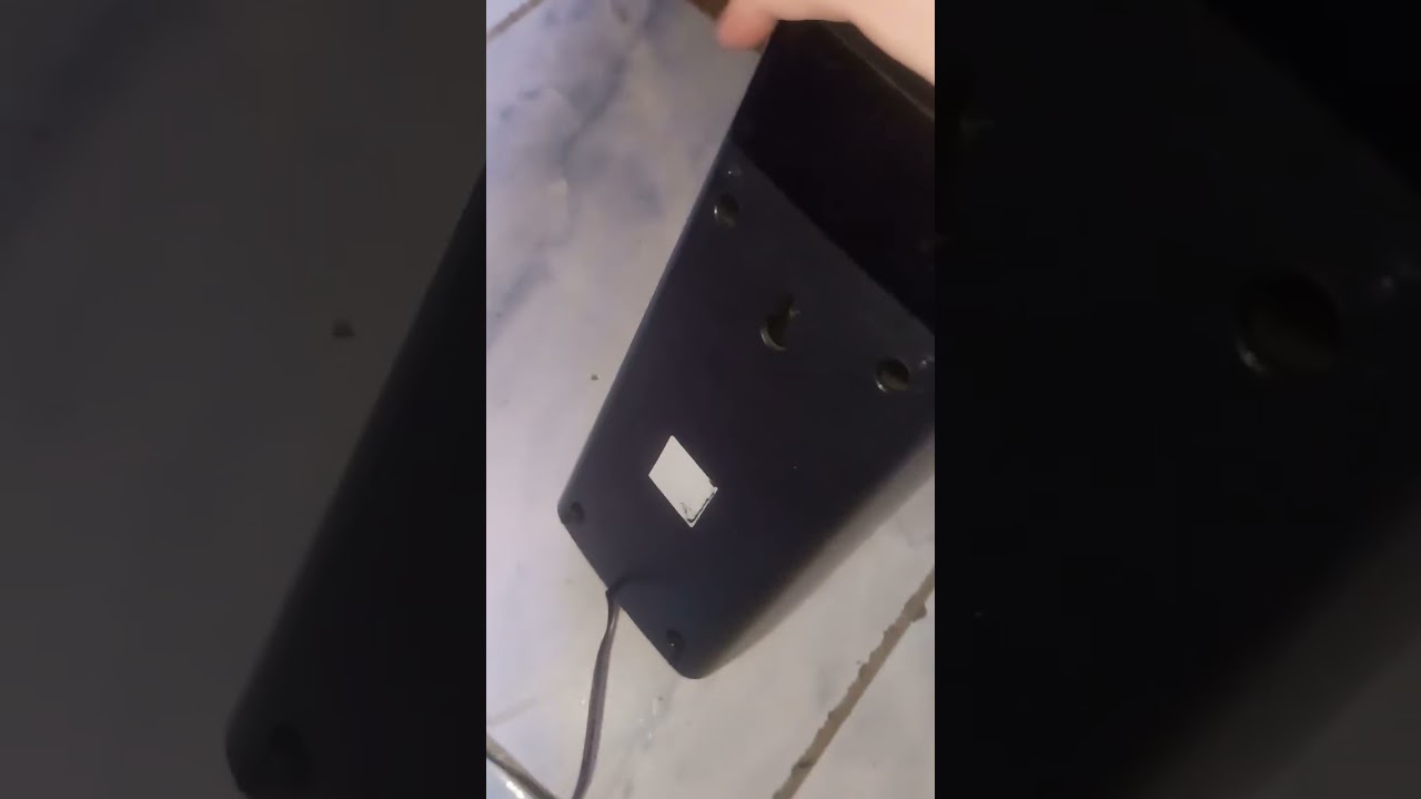 Vídeo básico mostrando as caixinhas de som do novo projeto