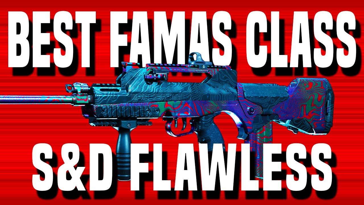 Best FR 5.56 Class Search and Destroy MW! - (Best SnD Class Setup Modern Warfare) Best Famas Setup