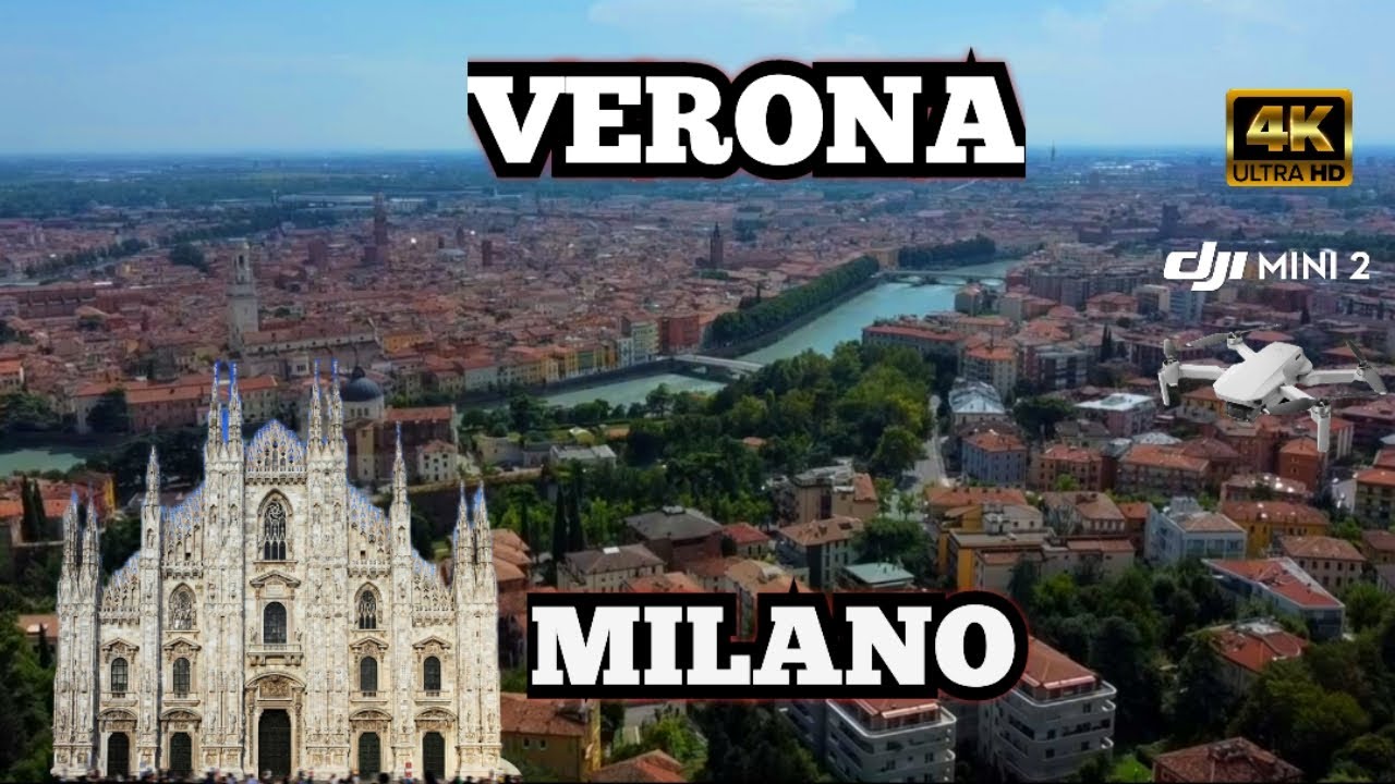 VERONA || MILANO || වෙරෝනා || මිලානෝ || cinematic video || DJI MINI 2 || #chanuvlogs