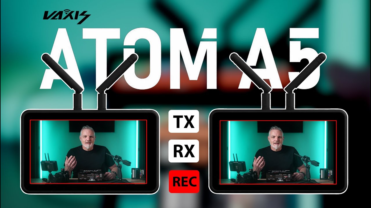 Vaxis Atom A5 - A Monitor that Transmits & Records Video!