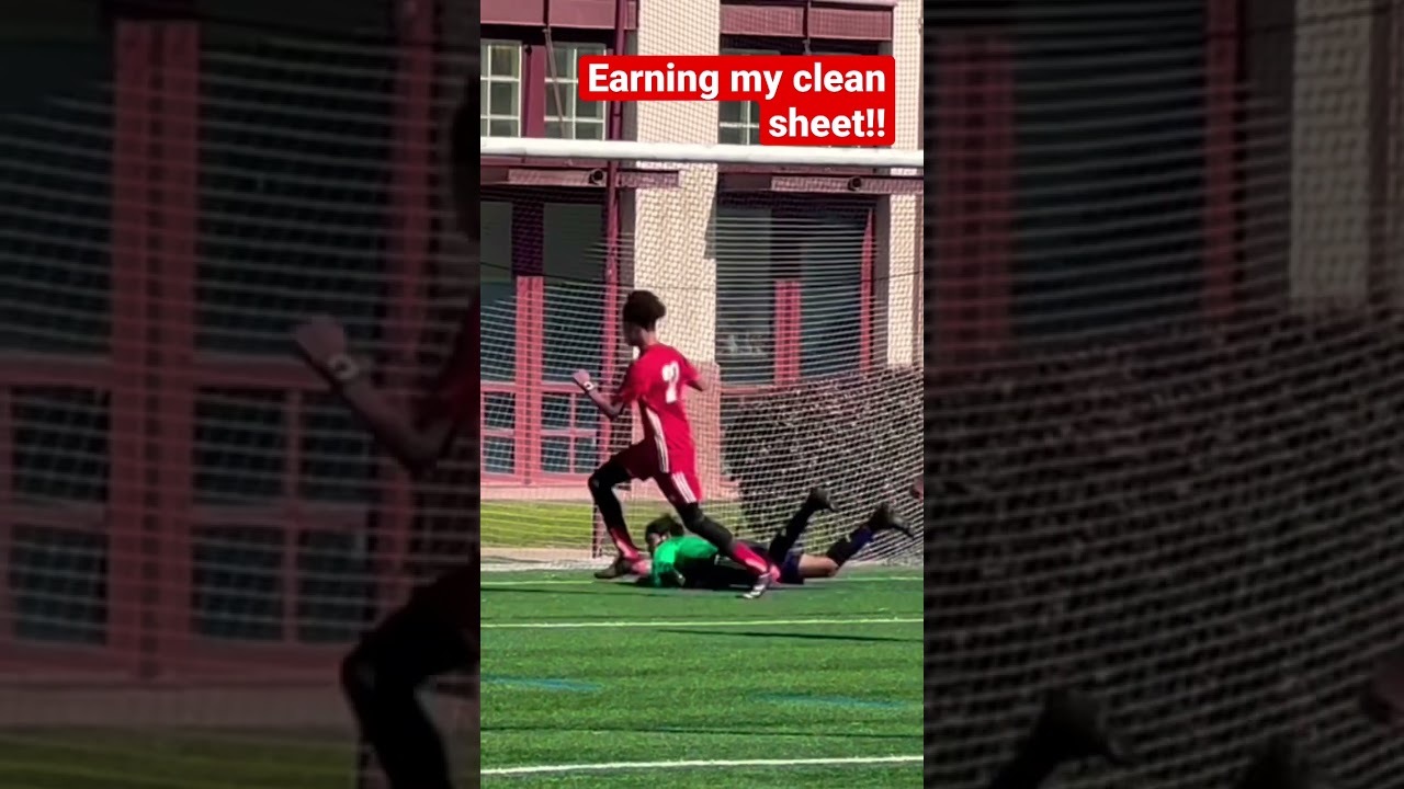 Goalkeeper save! Earning my clean sheet! #goalkeepersaves