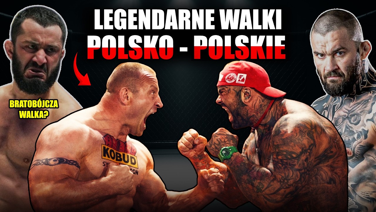Polsko-Polskie Wojny MMA - Legendarne Walki które podzieliły kraj!