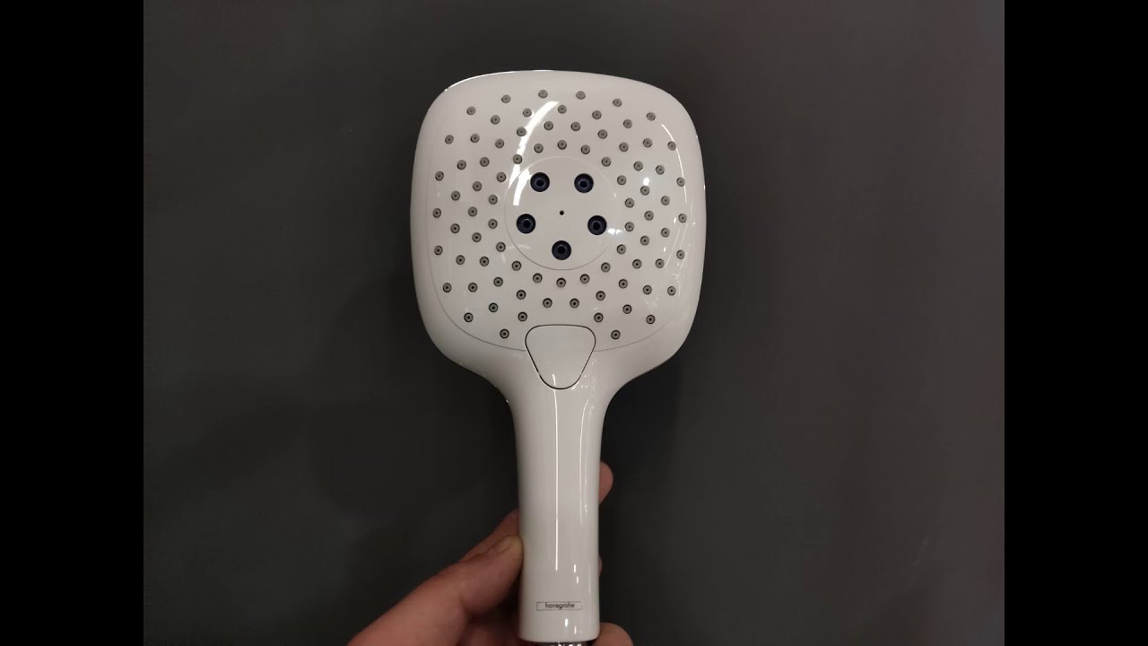 Ручной душ Hansgrohe белый. Hand shower white. হ্যান্ড শাওয়ার সাদা
