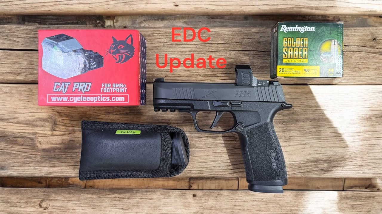 “Updates To My Carry Gun” Sig Sauer P365 X-Macro