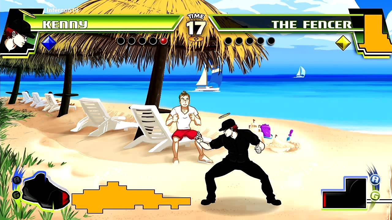 Divekick (PlayStation 4) Story as Kenny