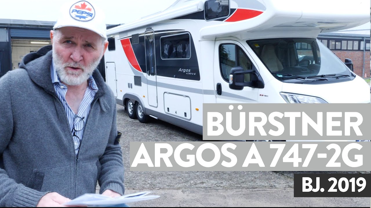Bürstner Argos A 747-2G (Fiat Ducato 2.3 180), Bj. 2019