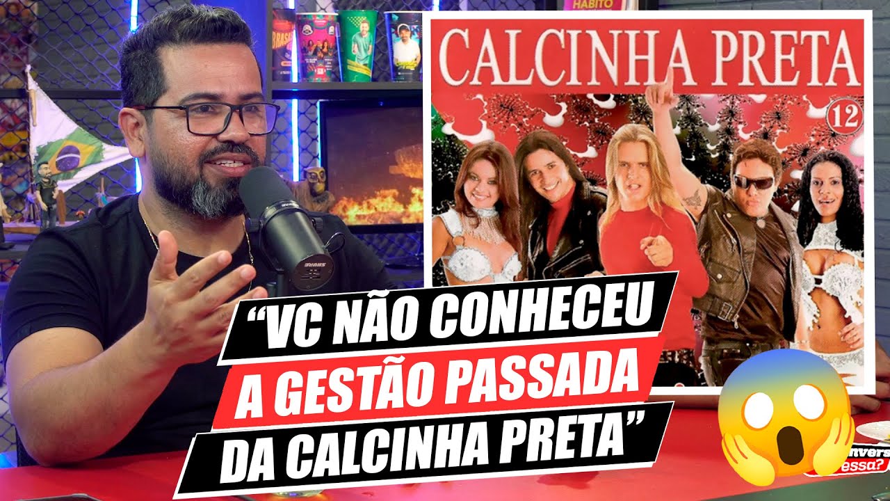 ESSA CALCINHA PRETA de hoje É DIFERENTE.