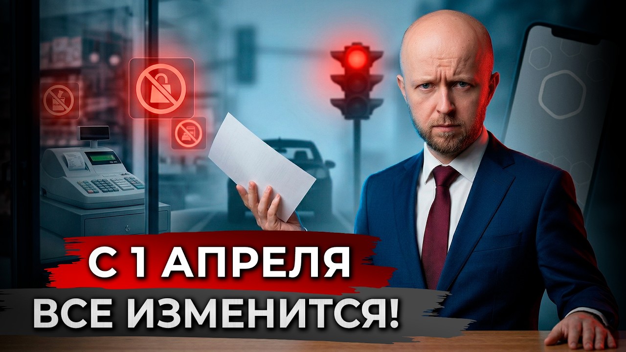 10 новых законов с 1 апреля 2026, которые изменят вашу жизнь