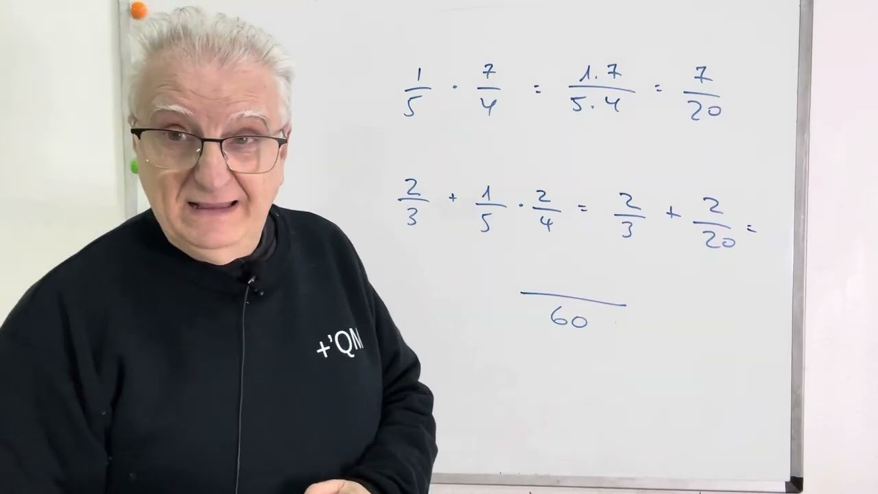 OPERACIONES CON FRACCIONES. MATEMÁTICAS. 1-ESO.