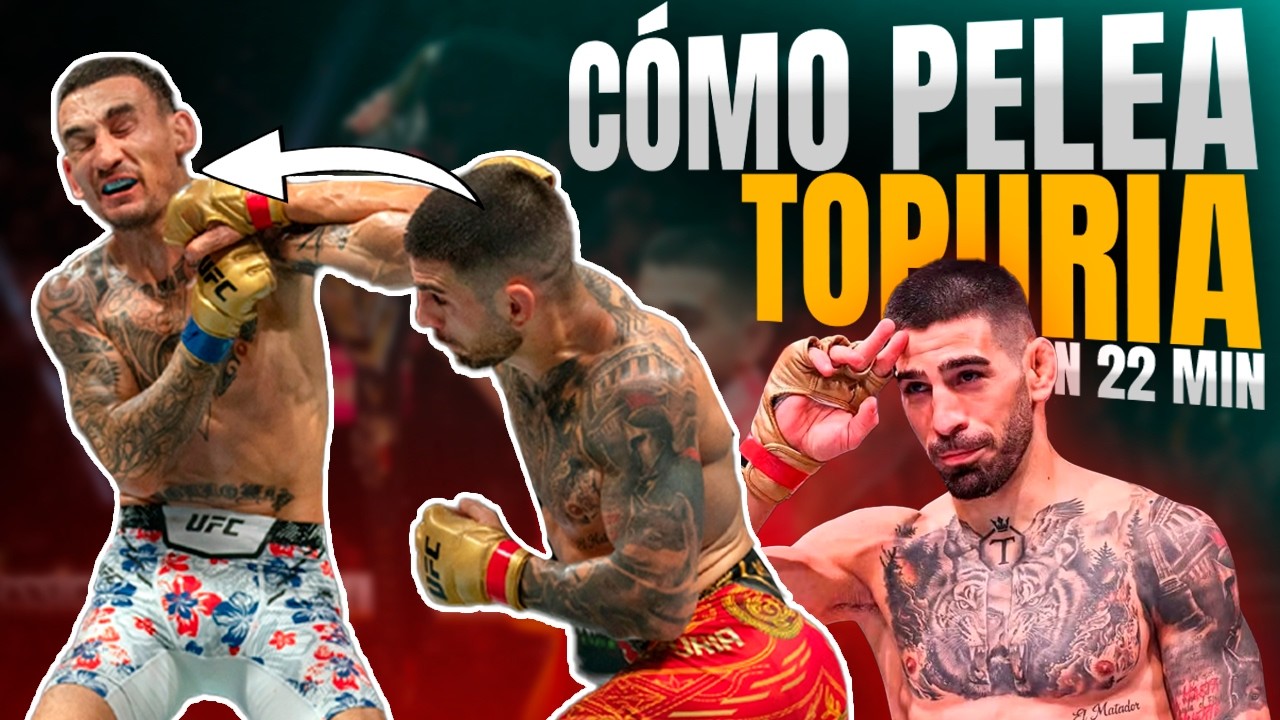 C&oacute;mo pelea Ilia Topuria en 22 minutos
