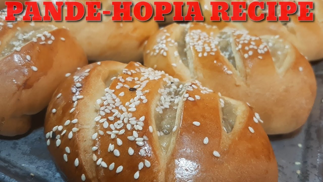 PANDE-HOPIA RECIPE/ONION BREAD RECIPE/Manamis-namis at moist na palaman