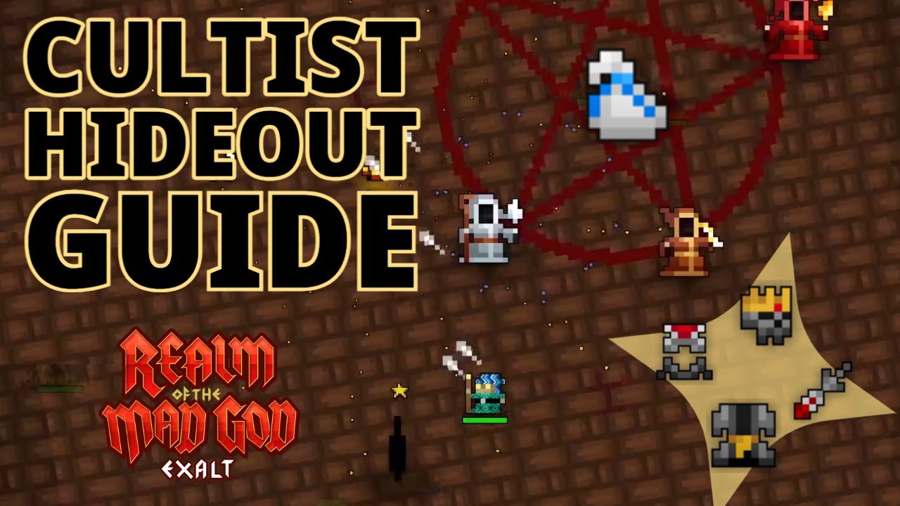 How to Beat Cultist Hideout ROTMG – ROTMG Cultist Hideout Guide