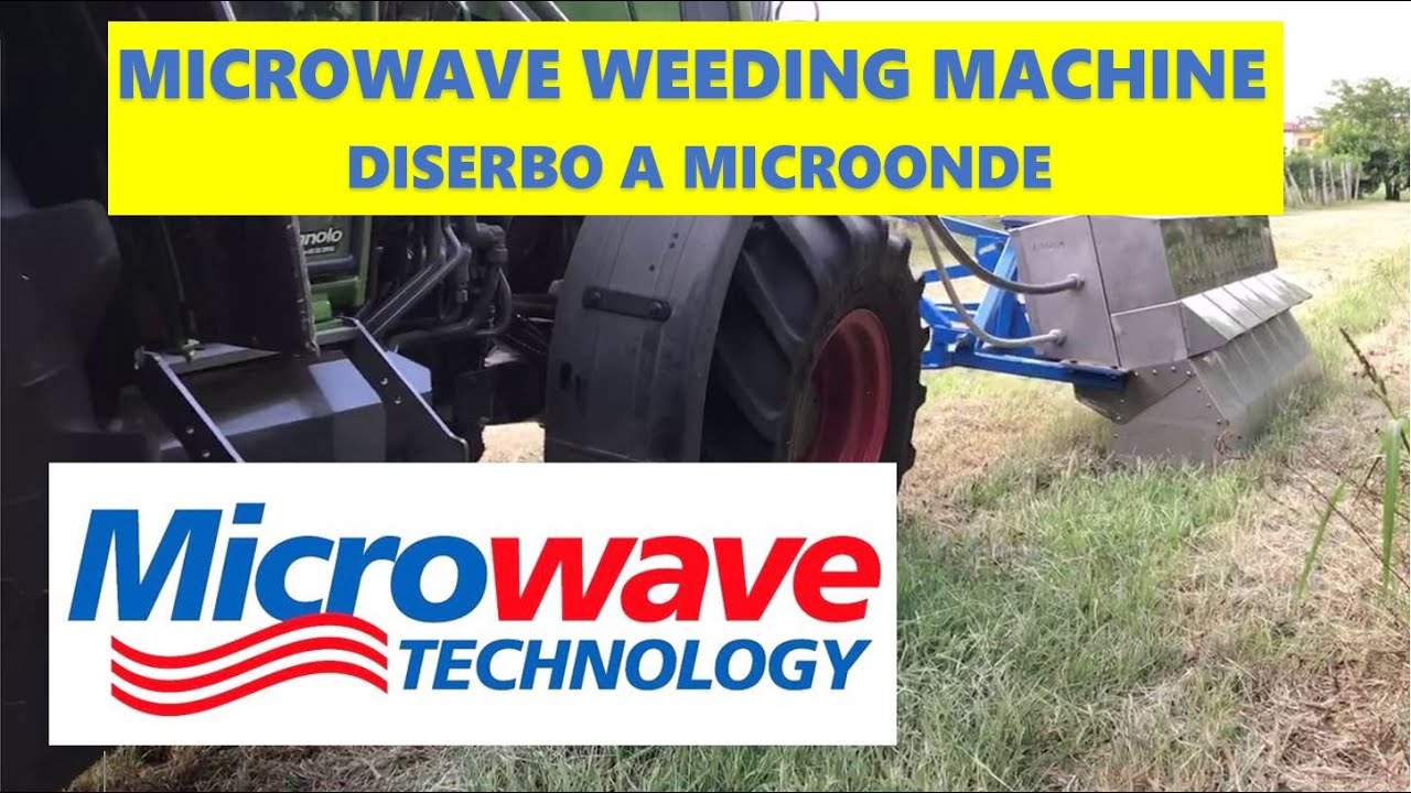 Microwave WEEDING machine - Diserbo a MICROONDE