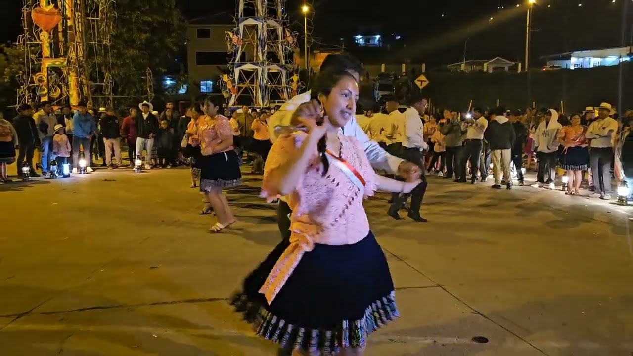 FESTIVIDADES DEL SEÑOR DE LOS MILAGROS PARROQUIA CUMBE BARRIO TRES DE NOVIEMBRE PARTE 1