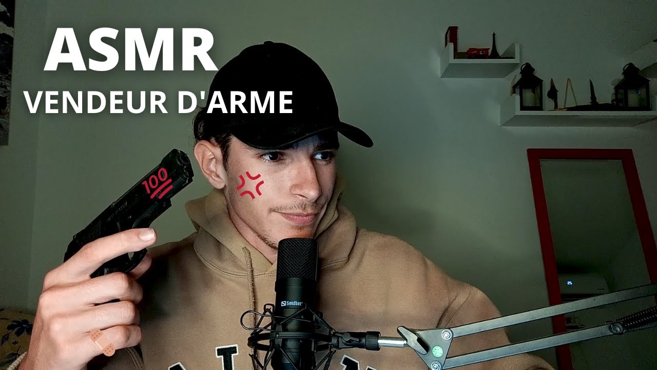 ASMR FR-  ✨ROLEPLAY: VENDEUR D'ARME😲✨
