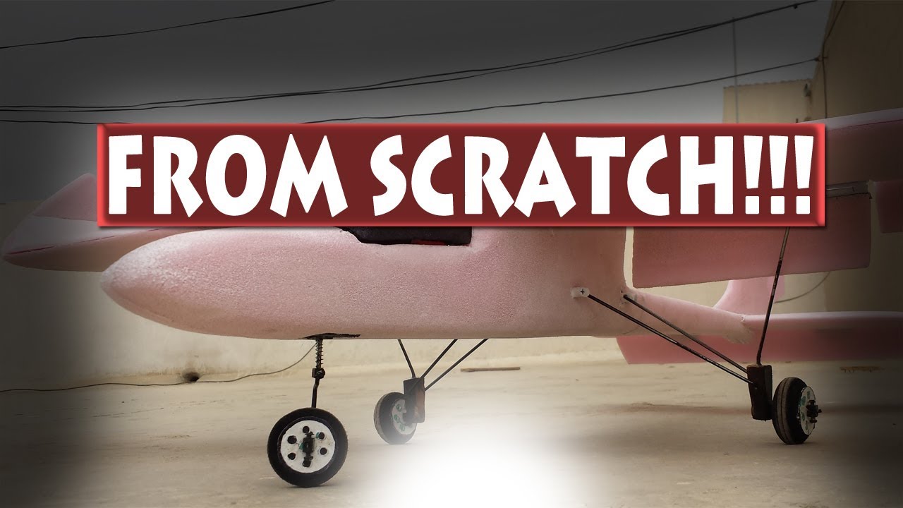 DIY How to make spring loaded rc landing gear