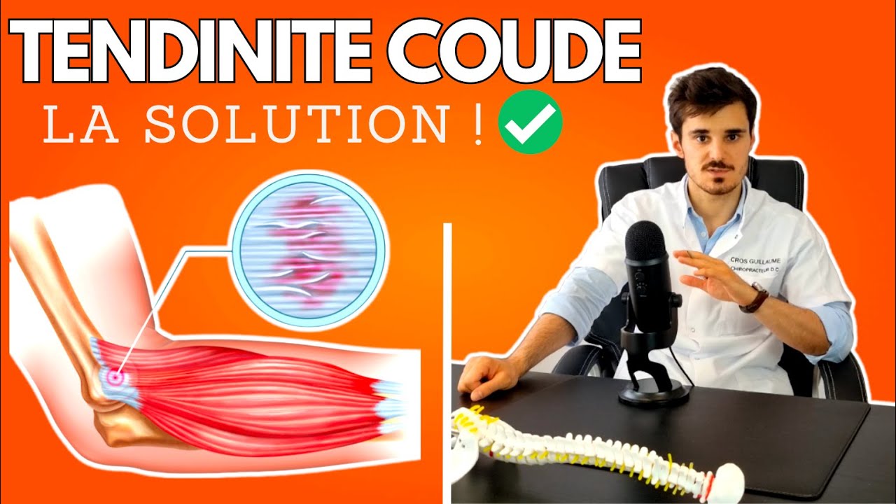 SOIGNER LA TENDINITE DU COUDE, L'ÉPICONDYLITE OU TENDINOPATHIE DES ÉPICONDYLIENS !