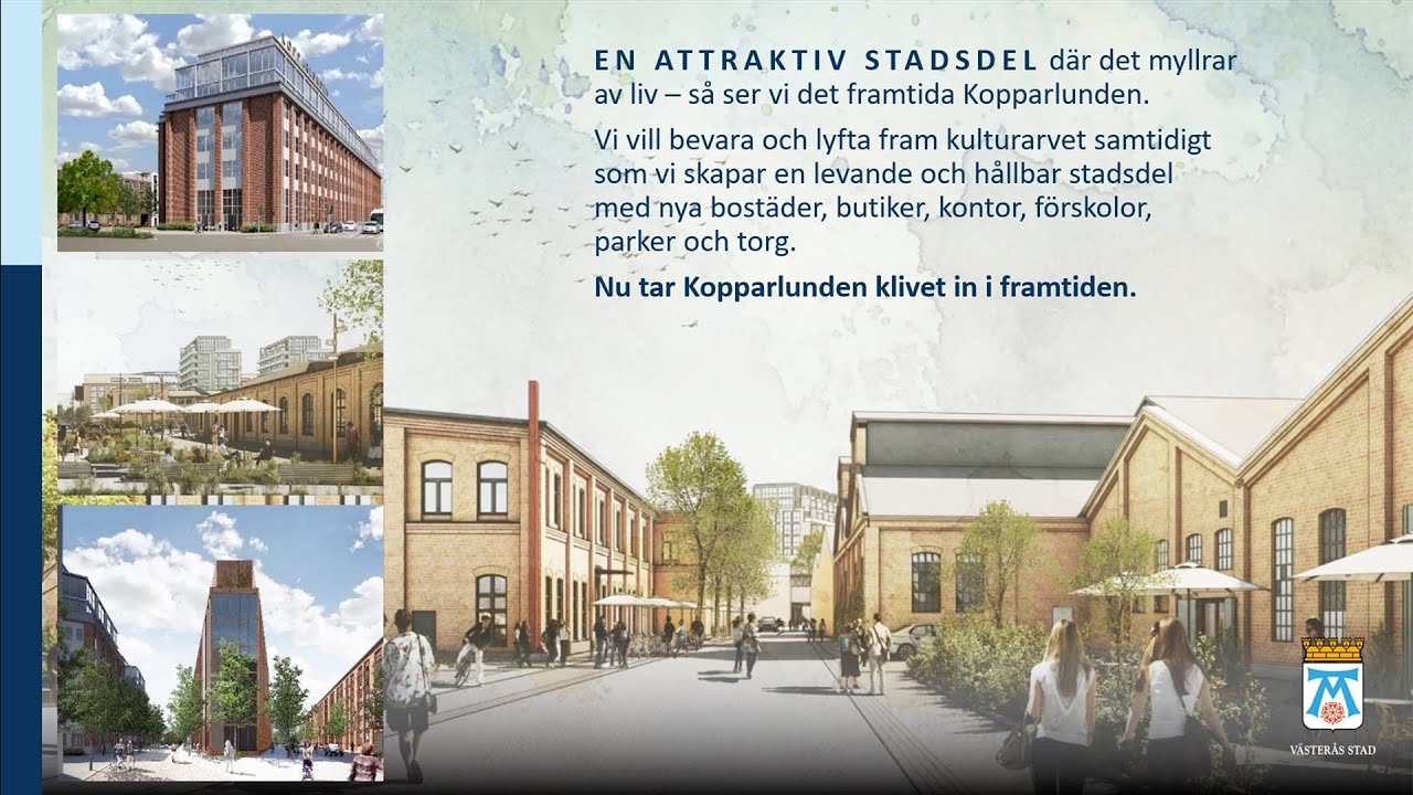 Nya planer för Kopparlunden - där historia och framtid möts.