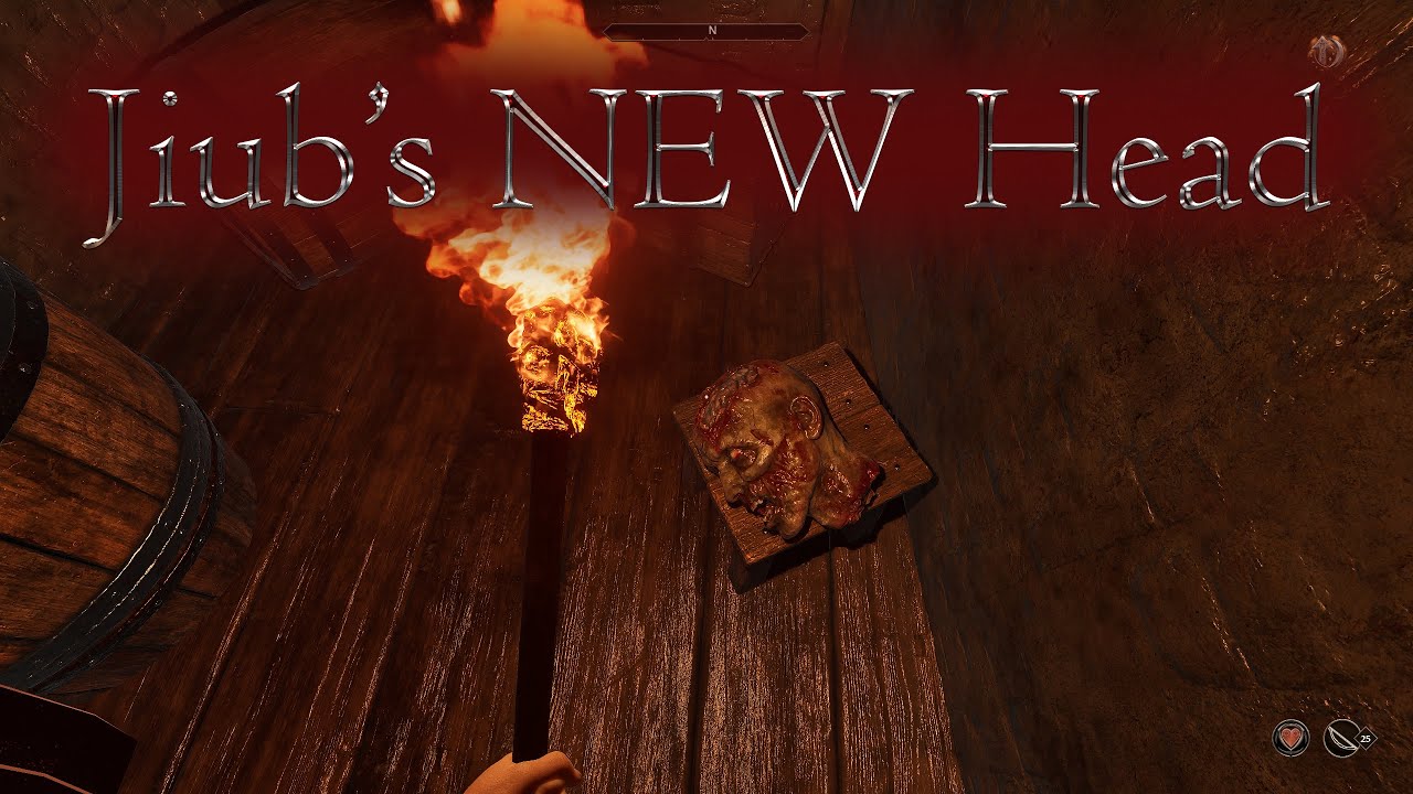 Oblivion Remastered - St. Jiub's new head