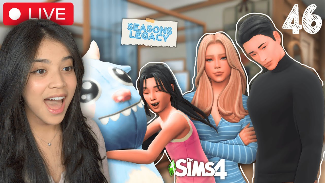 NEW BEGININGS OF THE FAMILY  *Seasons Legacy* - The Sims 4 (LIVE)