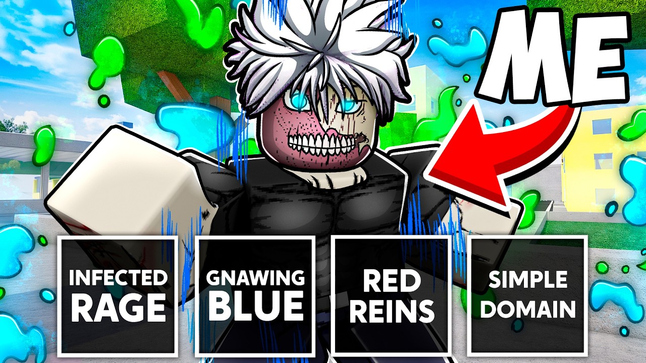 I Got the ZOMBIE GOJO BOSS MOVESET in Jujutsu Shenanigans...