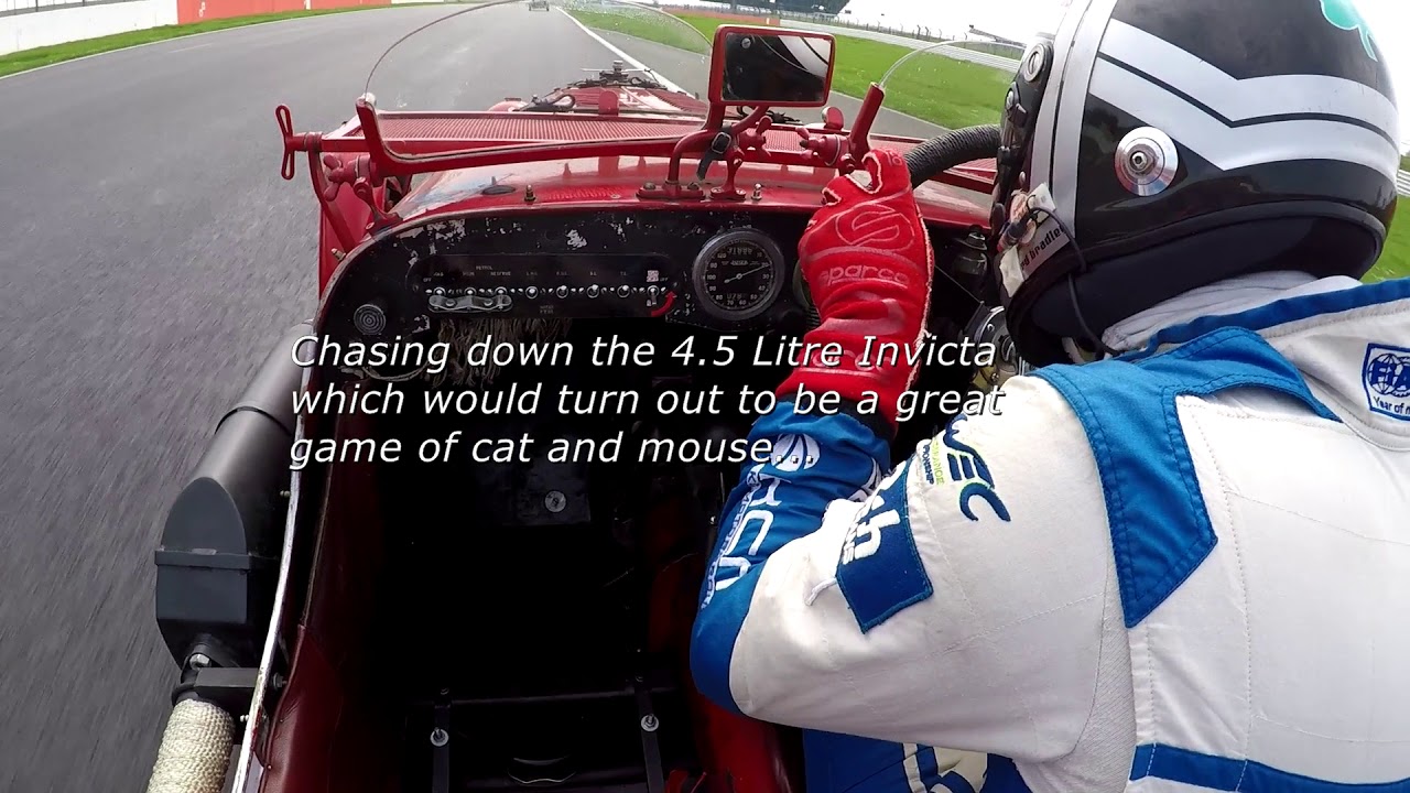 Richard Bradley VSCC Silverstone Race 1 Onboard 1935 Aston Martin Ulster