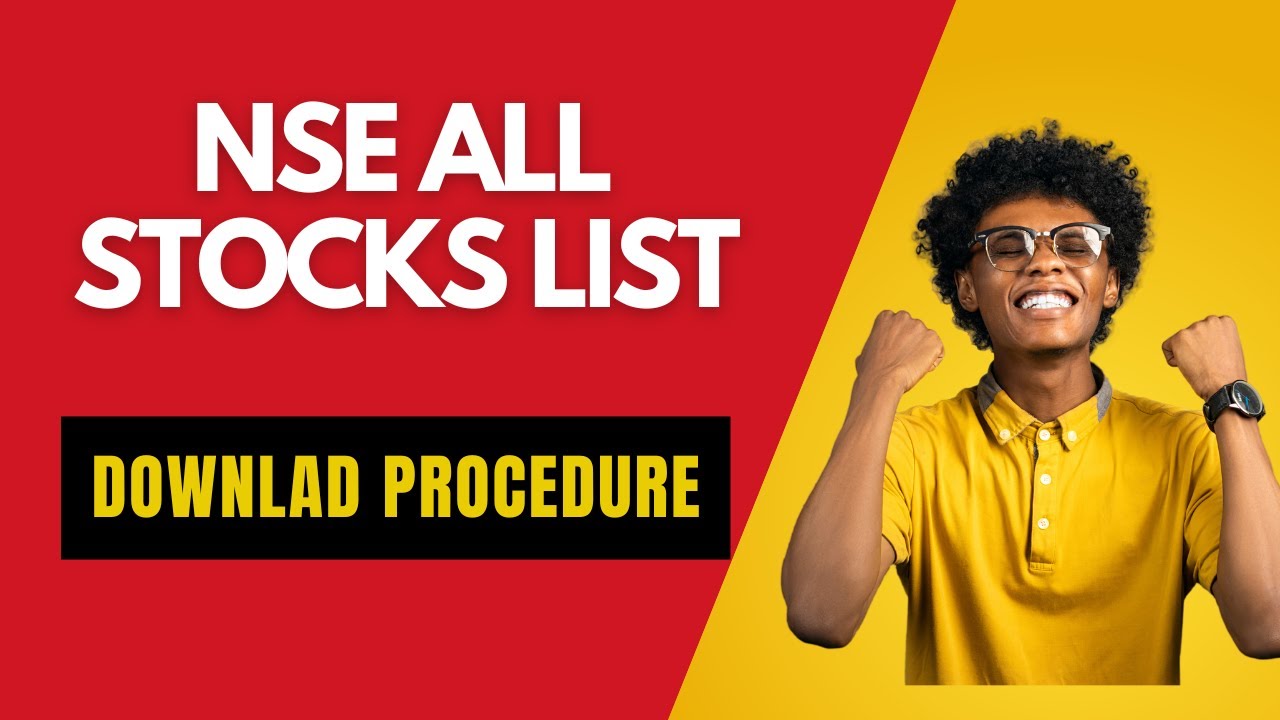 How to get list of all Stocks in NSE || How to find all stocks in NSE