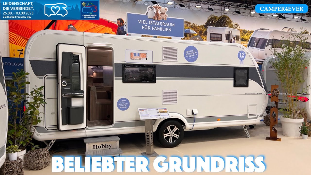 2024 Hobby Excellent Edition 560KMFe I Der Caravan - Klassiker für Familien