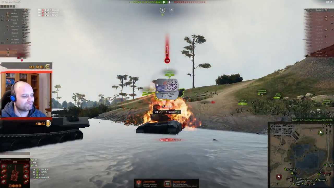 122 TM | Test / Gameplay | WoT