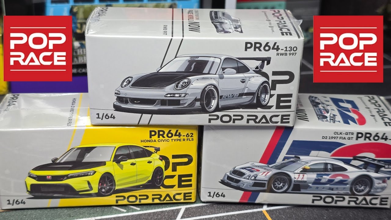 Let's have a look! 👀 Poprace Diecast Cars 2025. 1/64 scale with perfect details!