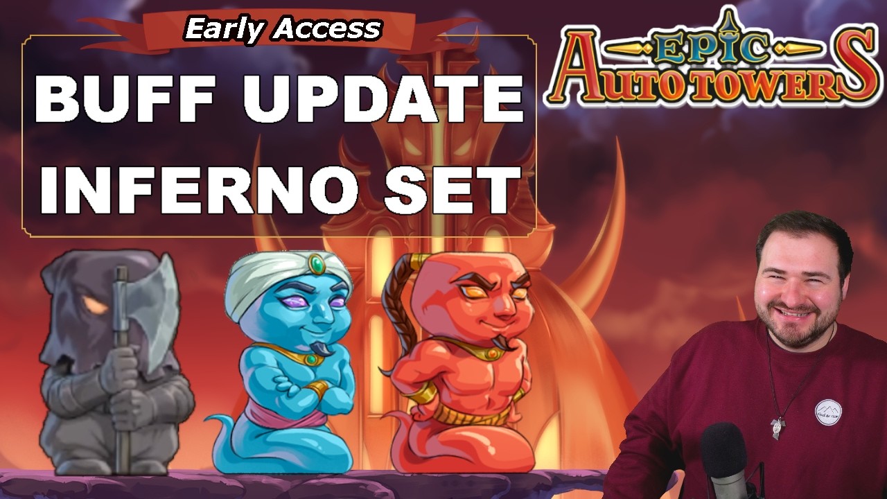 UPDATE - INFERNO SET VERBESSERT + NEUER TURM // Epic Auto Towers