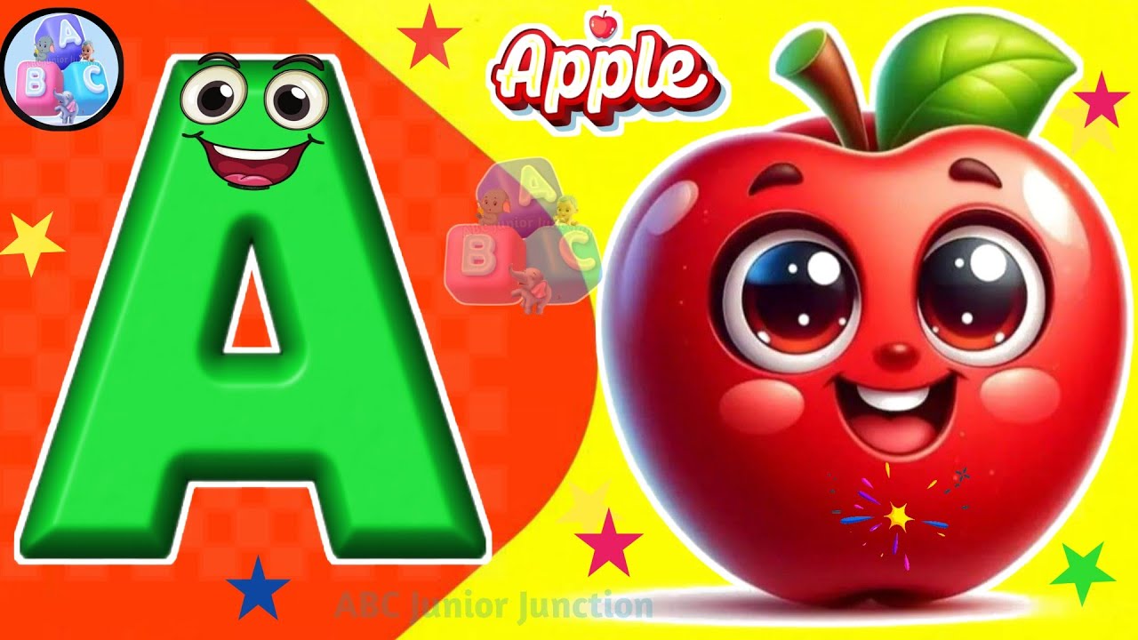ABC Kid's Song / Phonics Song / A for Apple / Kiddos Study Zone /ABC lyrics song /Tiny Tots / A to Z