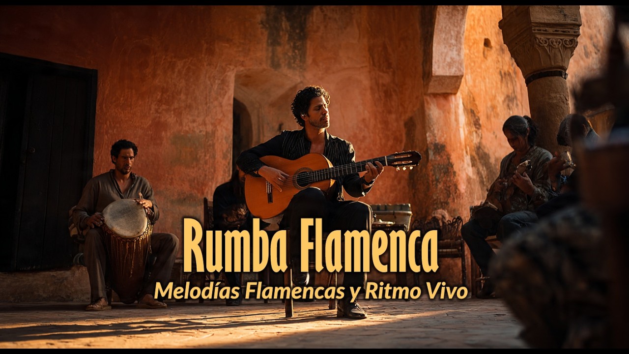 Rumba Flamenca con Guitarra Protagonista | Melodías Flamencas y Ritmo Vivo