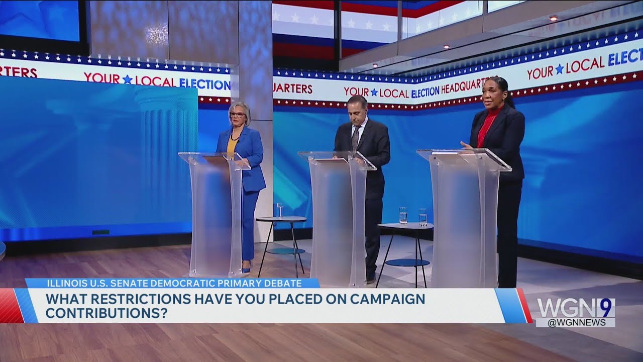 Illinois U.S. Senate Democratic Primary Debate - Part 2