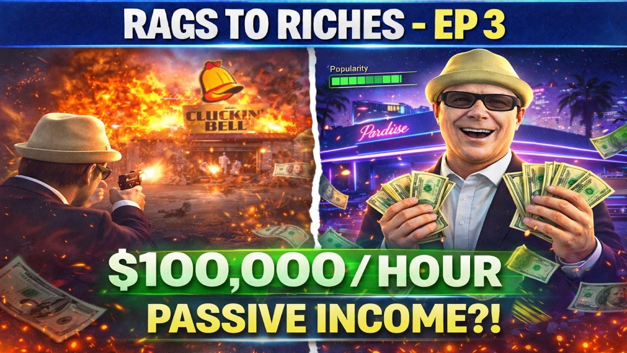50 000 долларов каждые 48 минут?! Ночной клуб печатает деньги! 💰 | GTA: Из грязи в князи #3
