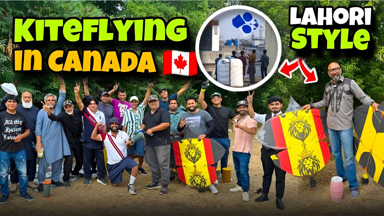 Canada mein Patang Bazi AKA Kiteflying