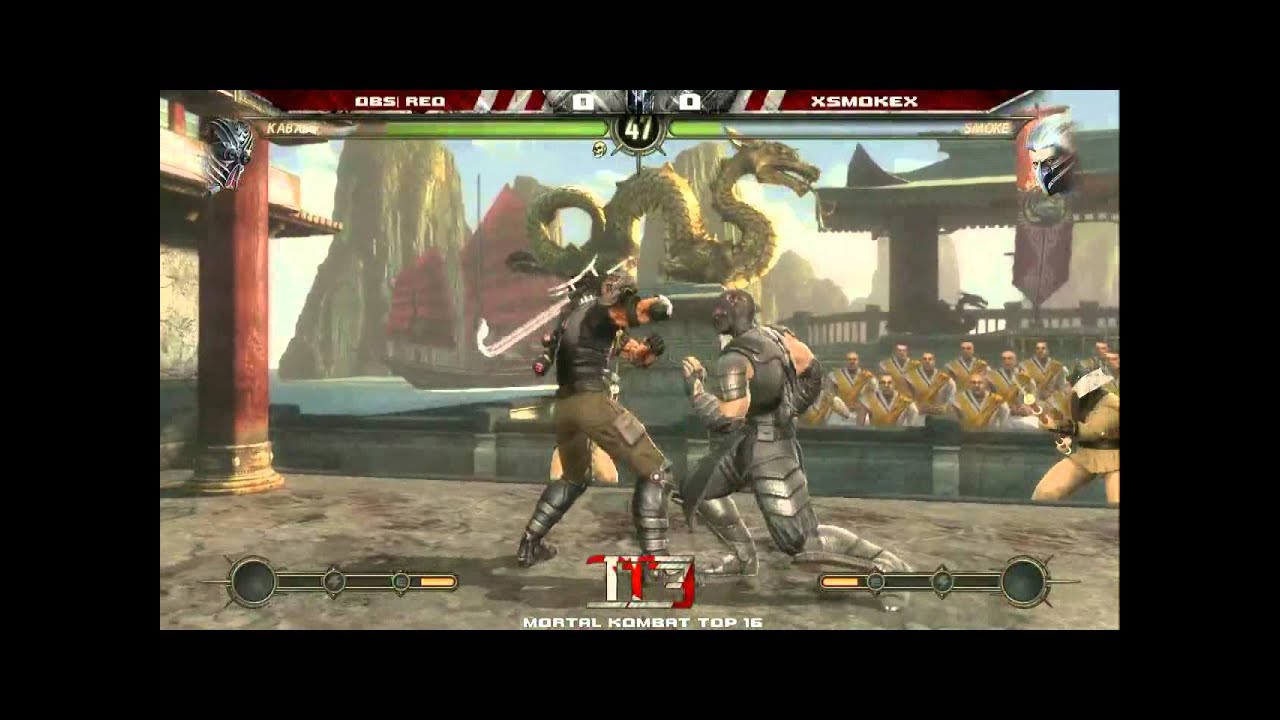 T13 Day 1 - MK9 - Top 16 - OBS|Reo vs xSmokex
