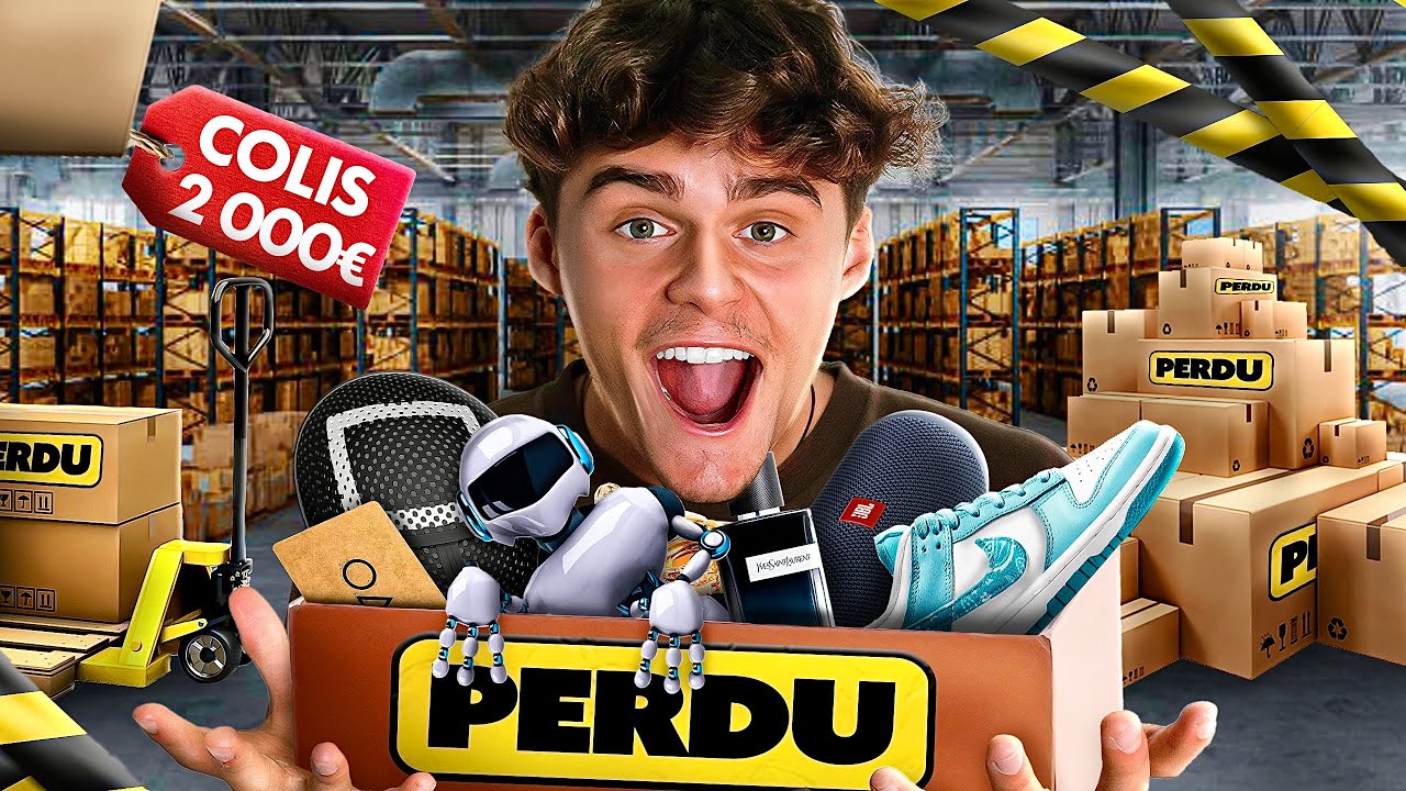 J’OUVRE DES COLIS PERDUS ?! #2 (je tombe sur des dingueries)