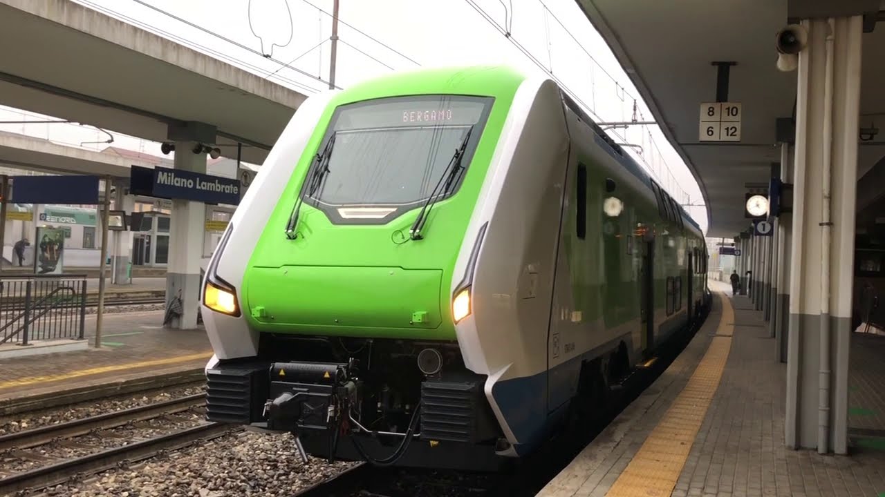 Viaggio a bordo del Caravaggio ETR 421 sulla linea Milano - Pioltello - Bergamo